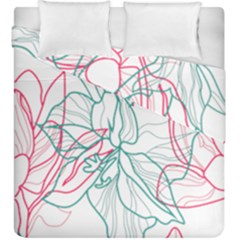 Flowers Duvet Cover Double Side (king Size) by EvgeniaEsenina