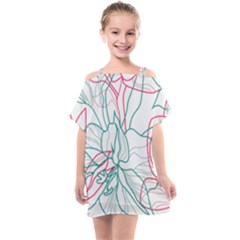 Flowers Kids  One Piece Chiffon Dress by EvgeniaEsenina