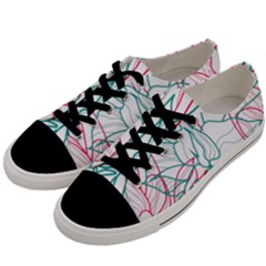 Flowers Men s Low Top Canvas Sneakers by EvgeniaEsenina