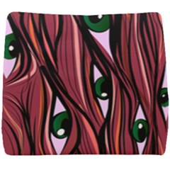 One Eyes Monster Seat Cushion by EvgeniaEsenina