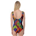 Abstract Colored Grunge Pattern Princess Tank Leotard  View2