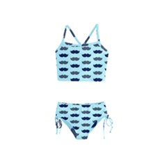 Beard Pattern Girls  Tankini Swimsuit