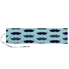 Beard Pattern Roll Up Canvas Pencil Holder (l)