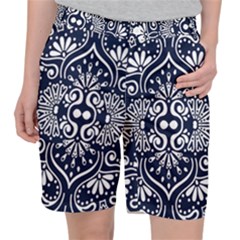 Mandala Pattern Pocket Shorts by designsbymallika