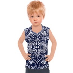 Mandala Pattern Kids  Mesh Tank Top