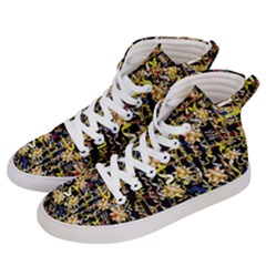 Festive And Celebrate In Good Style Women s Hi-Top Skate Sneakers