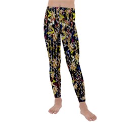 Festive And Celebrate In Good Style Kids  Lightweight Velour Leggings