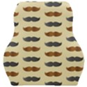 beard pattern Car Seat Velour Cushion  View1