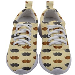 Beard Pattern Kids Athletic Shoes