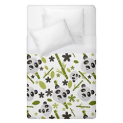 Panda Love Duvet Cover (single Size) by designsbymallika