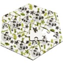 panda love Wooden Puzzle Hexagon View2