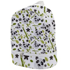 Panda Love Zip Bottom Backpack