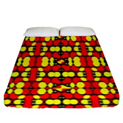 Rby 83 Fitted Sheet (king Size) by ArtworkByPatrick