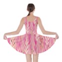 pink leaf pattern Skater Dress View2