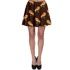 Pizza Is Love Skater Skirt by designsbymallika