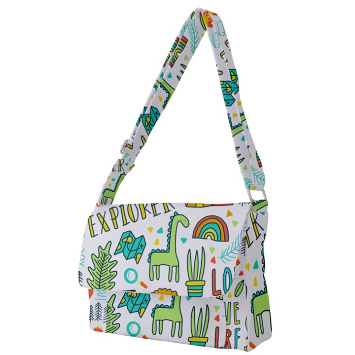 traveller explorer Full Print Messenger Bag (S)