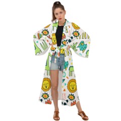 Traveller Explorer Maxi Kimono by designsbymallika