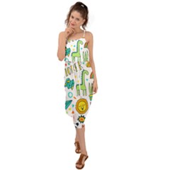 Traveller Explorer Waist Tie Cover Up Chiffon Dress