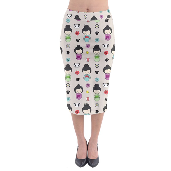 russian doll Midi Pencil Skirt