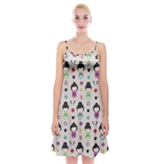 Russian Doll Spaghetti Strap Velvet Dress