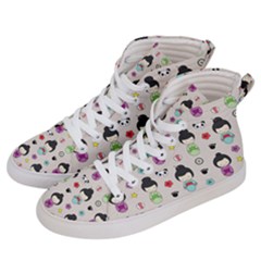 Russian Doll Men s Hi-top Skate Sneakers by designsbymallika