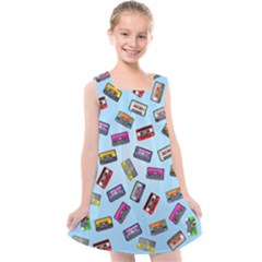 Retro Look Kids  Cross Back Dress