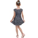 Mosaique Noir/Gris Kids  Cap Sleeve Dress View2