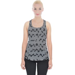 Mosaique Noir/gris Piece Up Tank Top by kcreatif