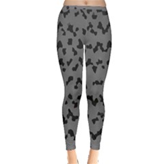 Mosaique Noir/gris Inside Out Leggings by kcreatif