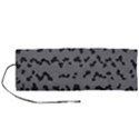 Mosaique Noir/Gris Roll Up Canvas Pencil Holder (M) View1