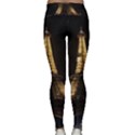 Tour Eiffel Paris Nuit Lightweight Velour Classic Yoga Leggings View2