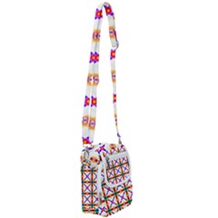 Rainbow Pattern Shoulder Strap Belt Bag by Mariart