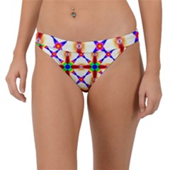 Rainbow Pattern Band Bikini Bottom by Mariart