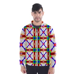 Rainbow Pattern Men s Windbreaker