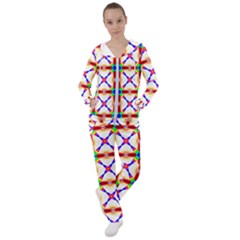 Rainbow Pattern Women s Tracksuit