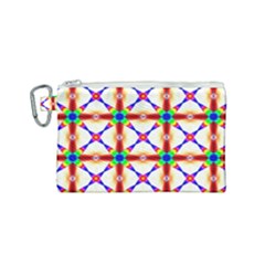 Rainbow Pattern Canvas Cosmetic Bag (small)