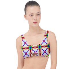 Rainbow Pattern The Little Details Bikini Top