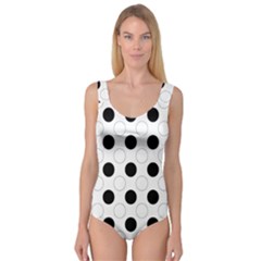 Background Dot Pattern Princess Tank Leotard  by HermanTelo