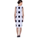 Background Dot Pattern Sleeveless Velvet Midi Dress View2