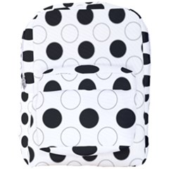 Background Dot Pattern Full Print Backpack