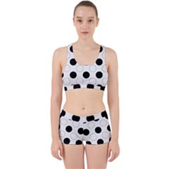 Background Dot Pattern Work It Out Gym Set