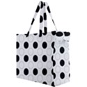 Background Dot Pattern Canvas Travel Bag View2