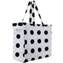 Background Dot Pattern Canvas Travel Bag View3