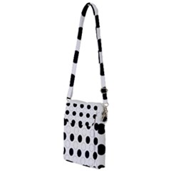 Background Dot Pattern Multi Function Travel Bag