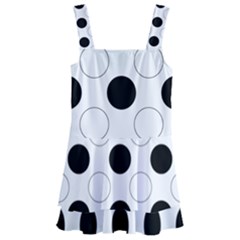 Background Dot Pattern Kids  Layered Skirt Swimsuit by HermanTelo