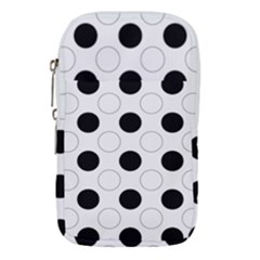 Background Dot Pattern Waist Pouch (large)