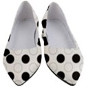 Background Dot Pattern Women s Block Heels  View1