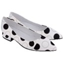 Background Dot Pattern Women s Block Heels  View3