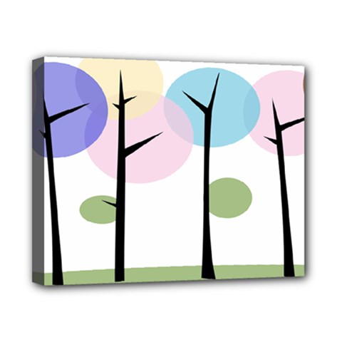 Forest Trees Nature Plants Canvas 10  X 8  (stretched)