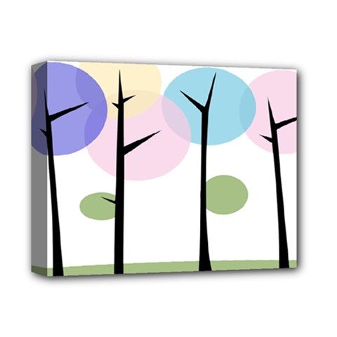 Forest Trees Nature Plants Deluxe Canvas 14  X 11  (stretched)